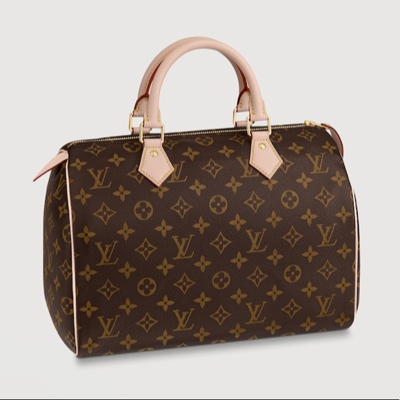 Authentic Louis Vuitton Satchel Bag Speedy 30 Monogram Used...